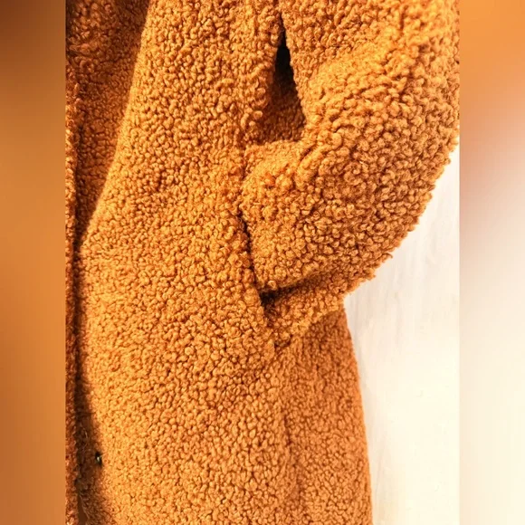 Sam Edelman Rust Teddy Jacket - Picture 4 of 9